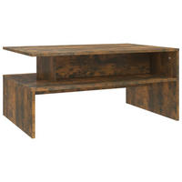 COUCHTISCH Räuchereiche 90x60x42,5 cm Holzwerkstoff - Braun, Holzwerkstoff (90/60/42.5cm) - furnicato