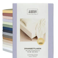 NAPÍNACIE prestieradlo FLAT - biela, textil (200/200cm) - Schöner Wohnen