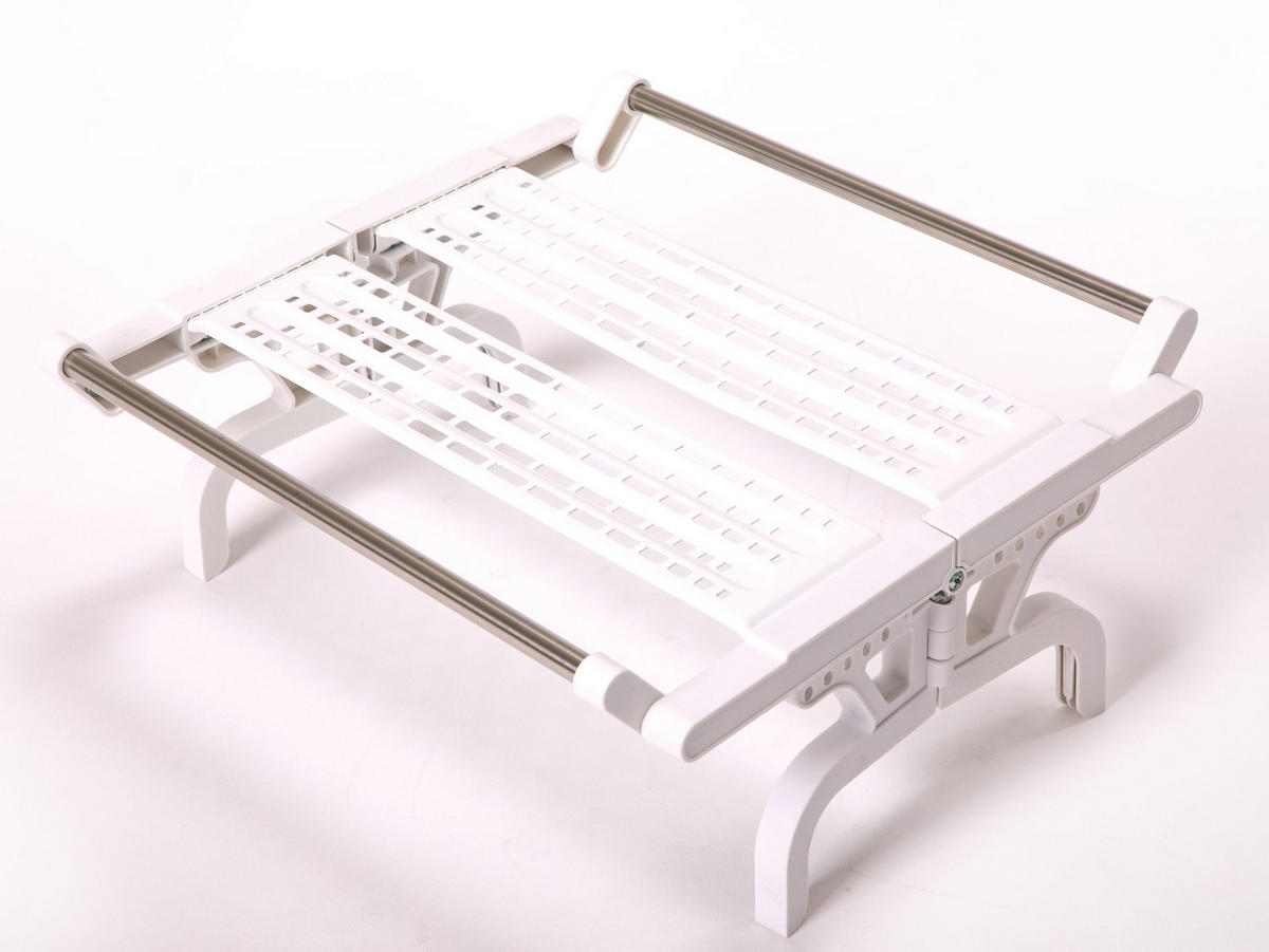ÖLRADIATOR Weiß mit Rollen und 3 Leistungsstufen 2000 W - Weiß, Metall (39/62/15cm) - Purline