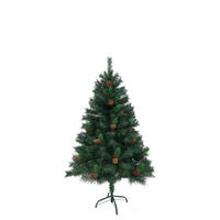 WEIHNACHTSBAUM künstlich - Grün, Kunststoff (90/150cm) - SVITA