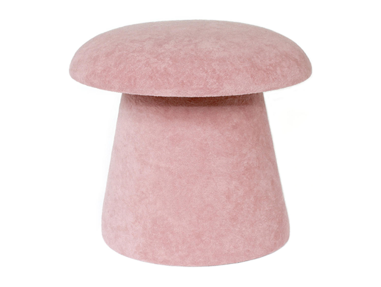 HOCKER Mushroom 39.5/39.5/37 cm - Pink, Textil (39.5/37/39.5cm) - Leitmotiv