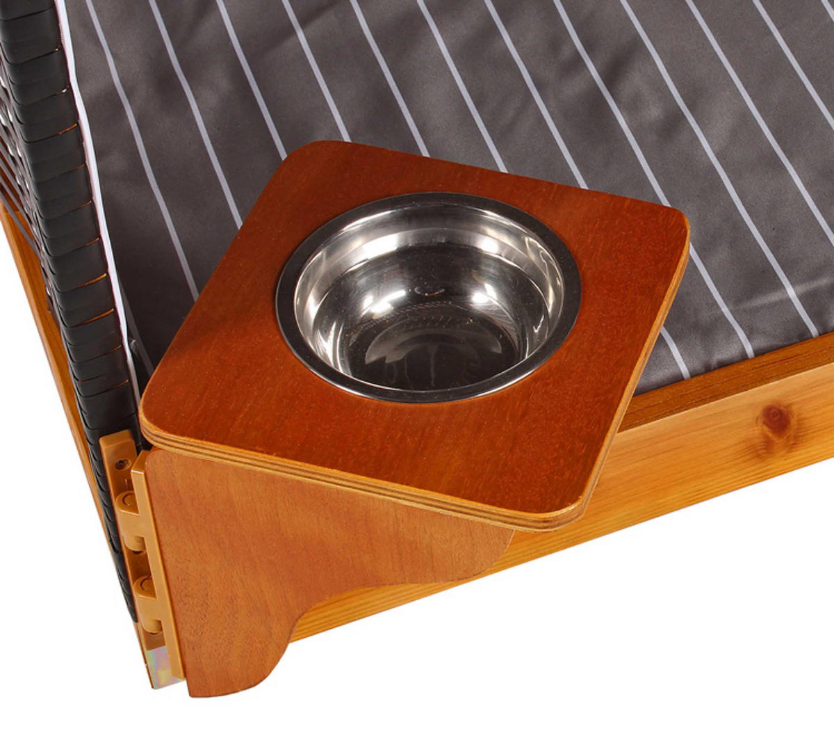 HUNDESTRANDKORB - Schwarz/Braun, Metall (80/95/65cm) - Mr. Deko