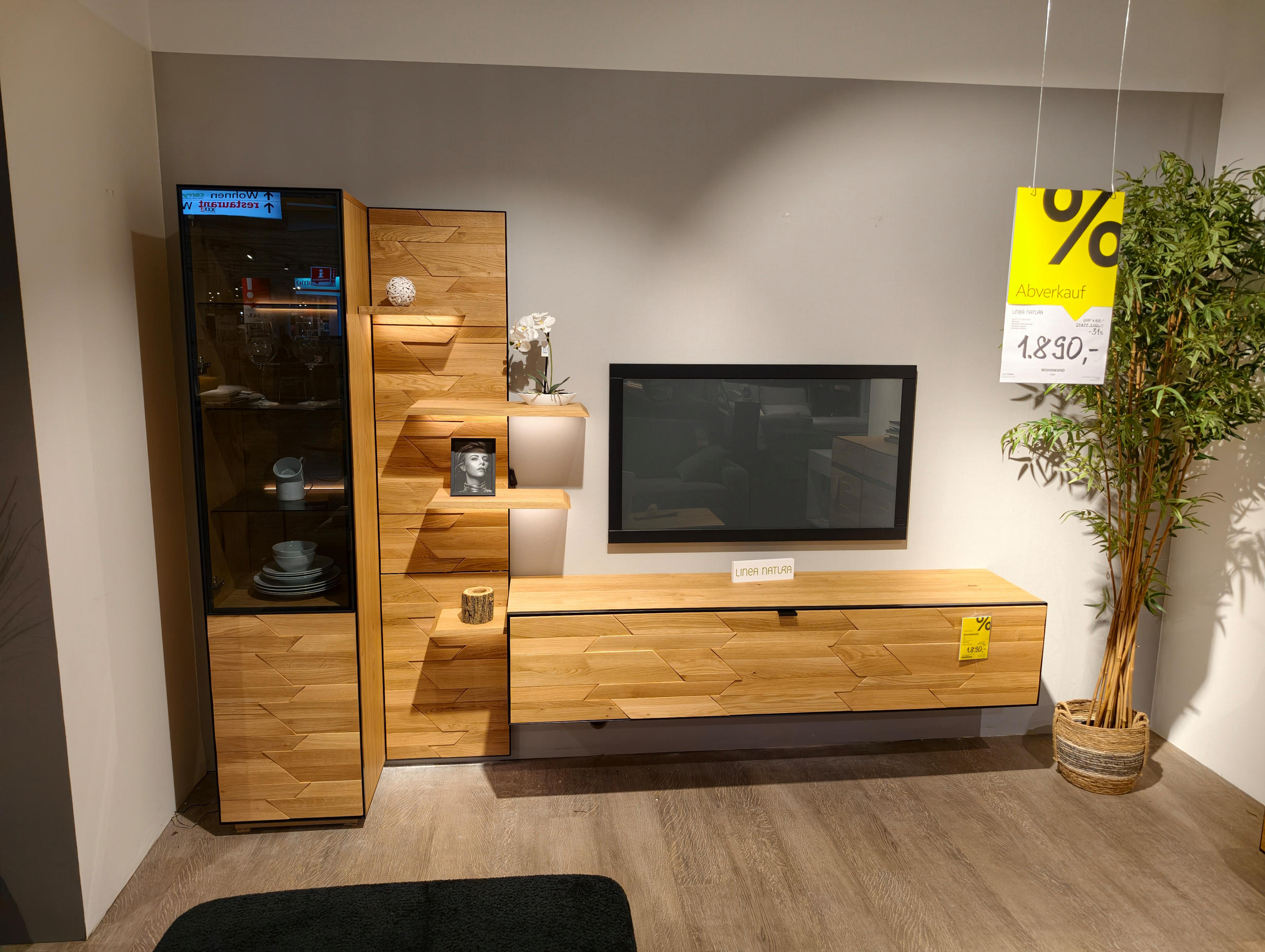 Wohnwand Piero - Linea Natura