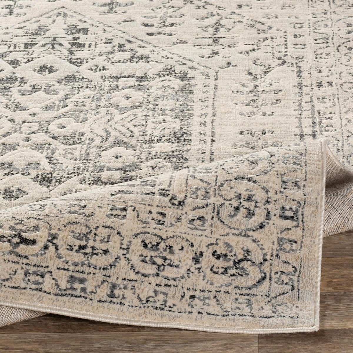 VINTAGE-TEPPICH 80/220 cm Beige - Beige, Naturmaterialien/Textil (160/220cm) - LIVABLISS