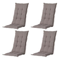 GARTENSTUHLKISSEN Panama 123/50 cm 4er-Set - Cappuccino, Textil (50/7/123cm) - Madison