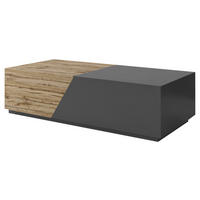 COUCHTISCH Ceelias - Anthrazit, Holzwerkstoff (60/124/42cm) - MIRJAN24