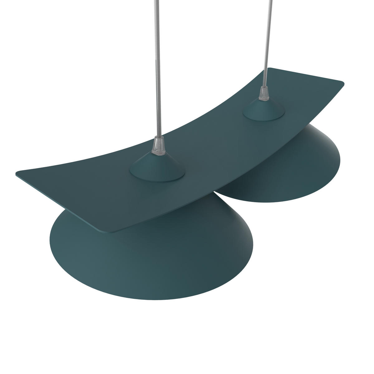 HÄNGELEUCHTE - Blau, Metall (25/50/16cm) - Lumicom