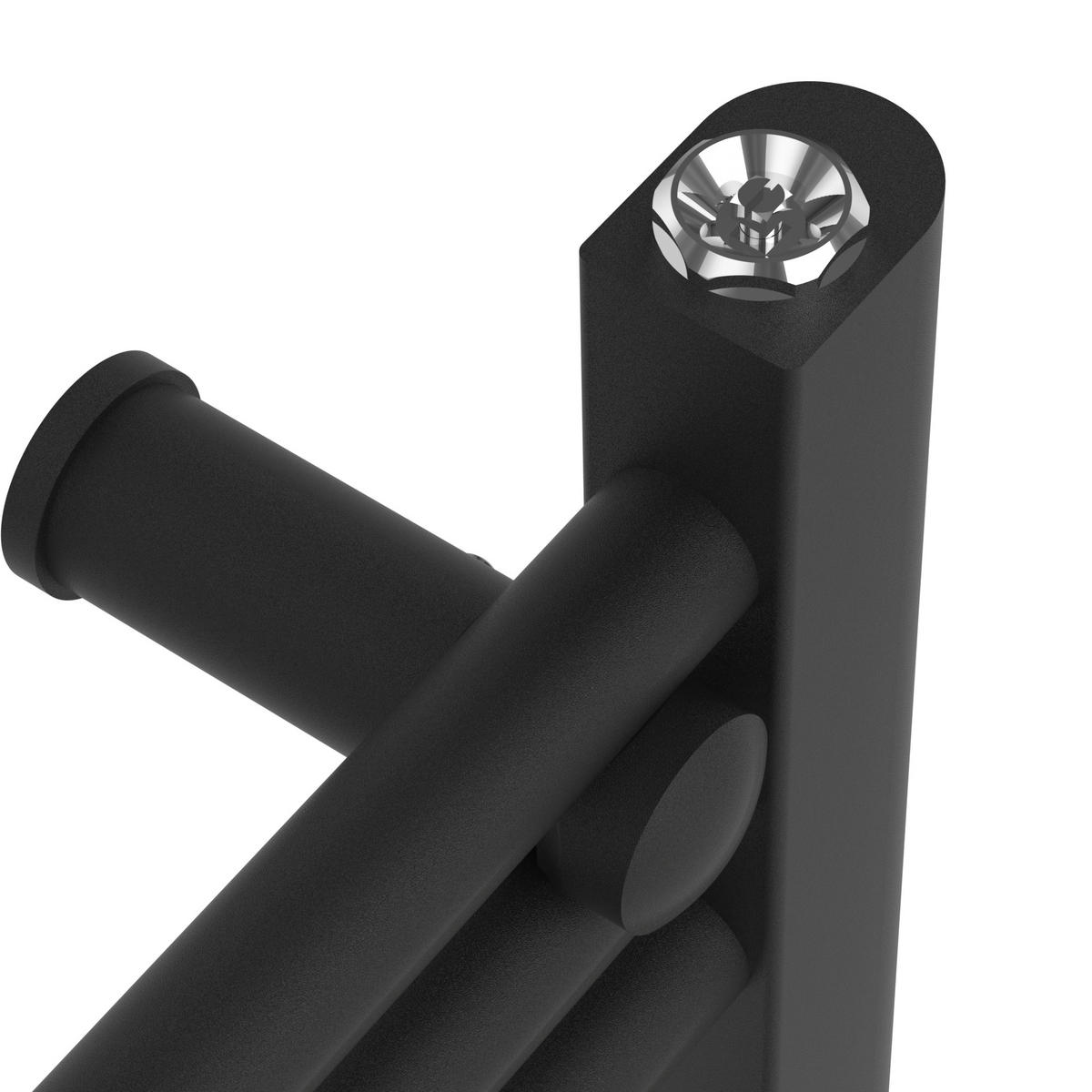 HANDTUCHHEIZKÖRPER Voss I. - Schwarz, Metall (50/140/3cm) - [neu.haus]