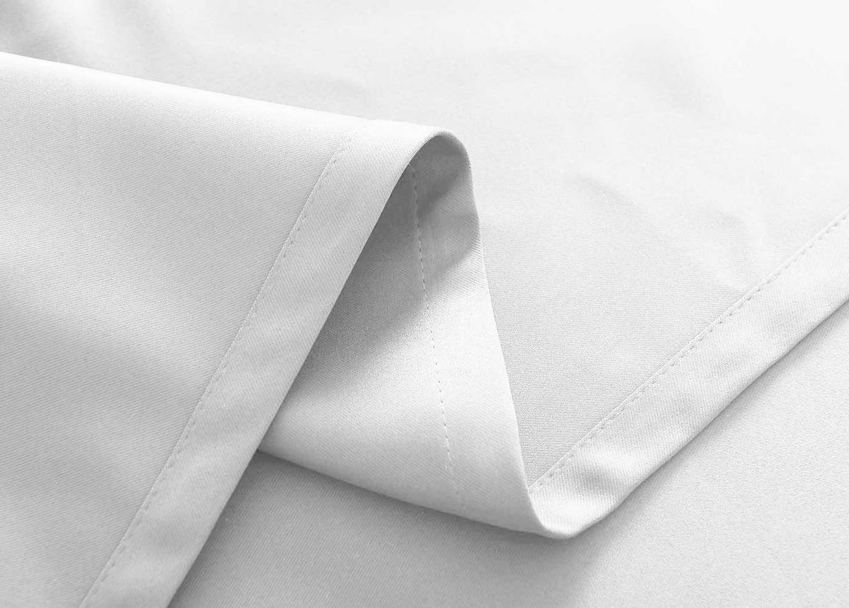 VORHANG 2ER SET NEWYORK HxB 160x140 cm Weiß - Weiß, Textil (140/160cm) - Gardinenbox