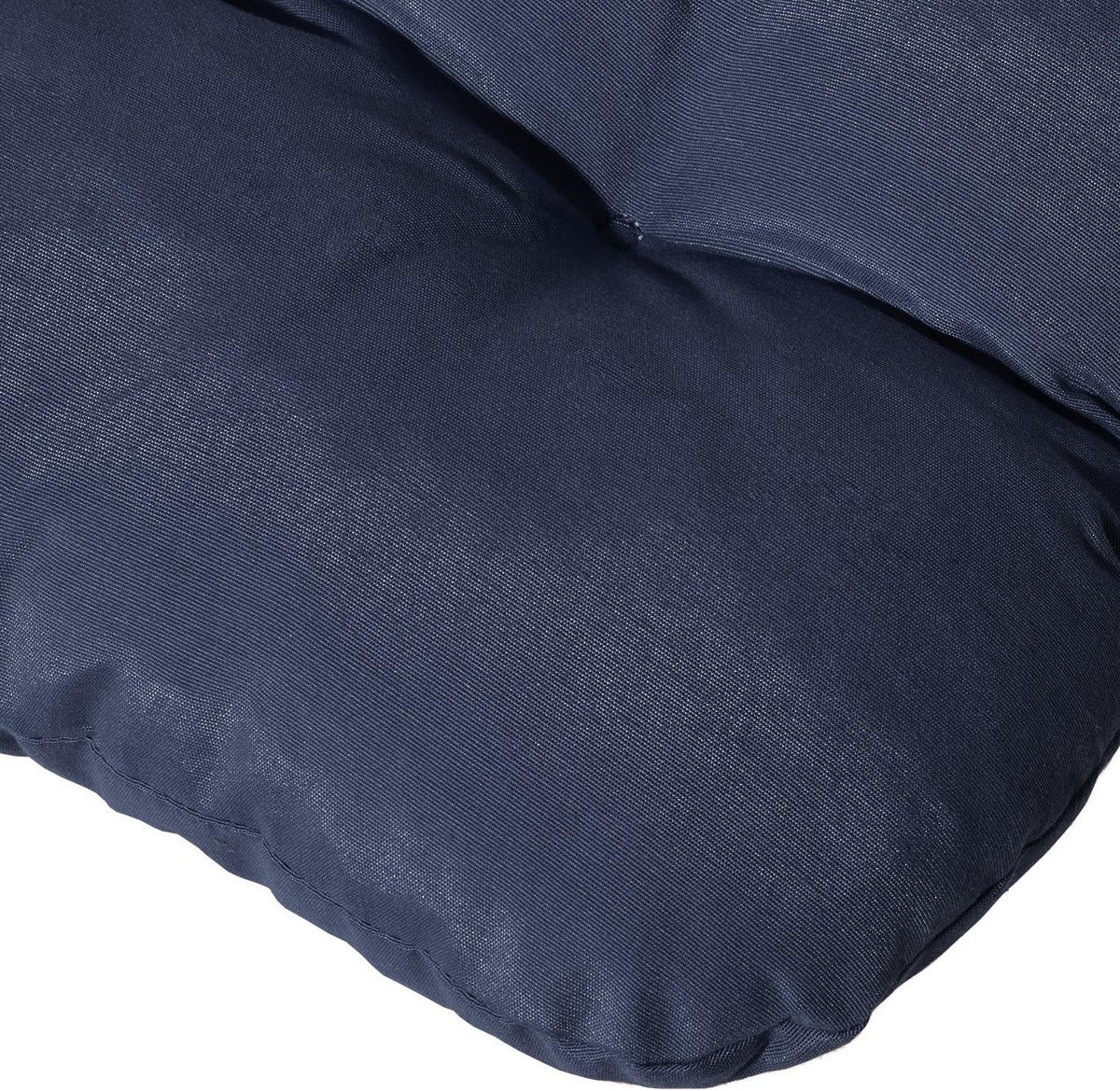 NIEDERLEHNERAUFLAGE Flair NL 100/50/8cm Dunkelblau (6tlg) - Dunkelblau, Textil (50/8/100cm) - Beautissu 