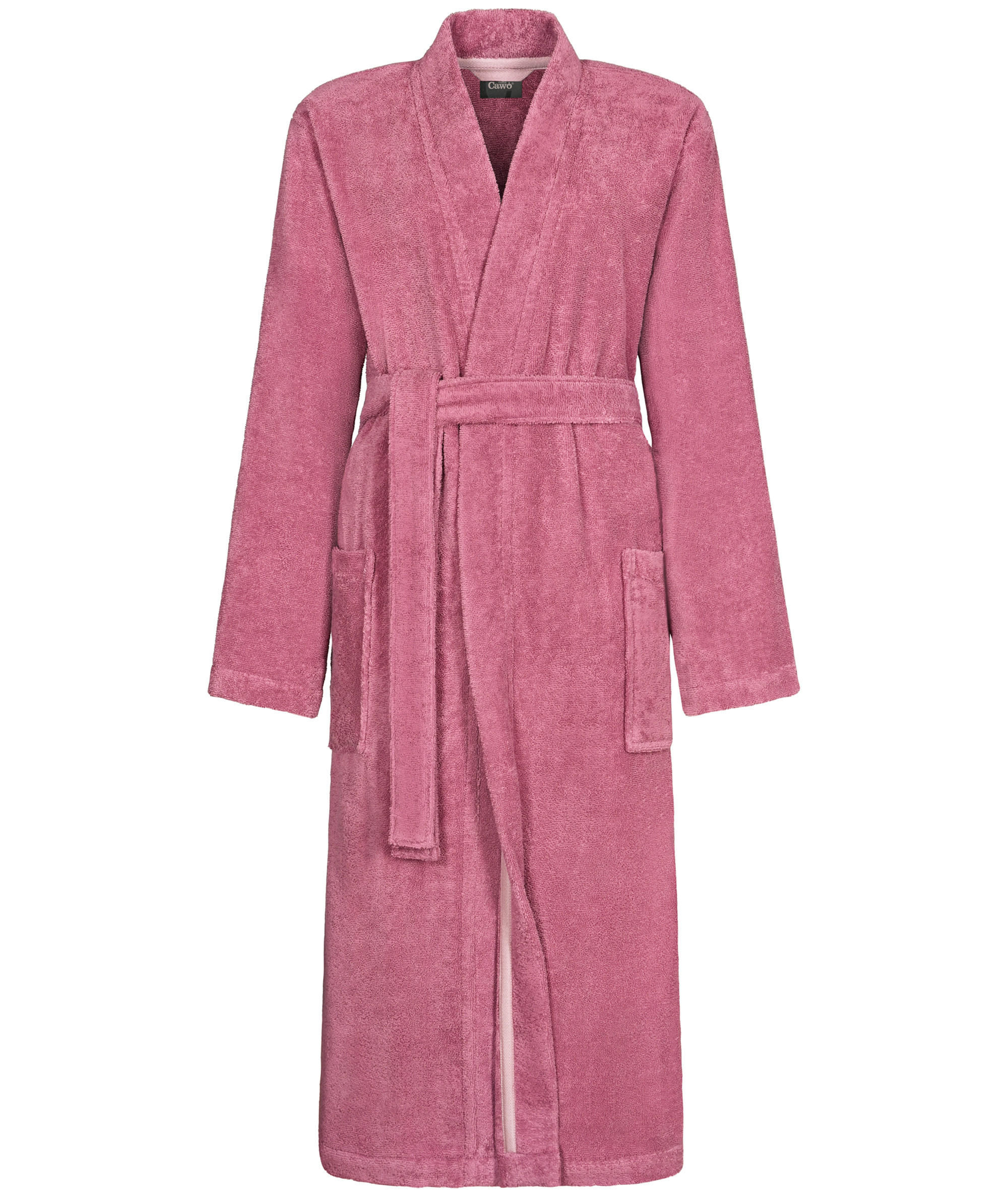 BADEMANTEL DAMEN KIMONO LUXURY BASICS KIMONO 826 BLUSH - 22 - Rosa, Textil (Lnull) - Cawö