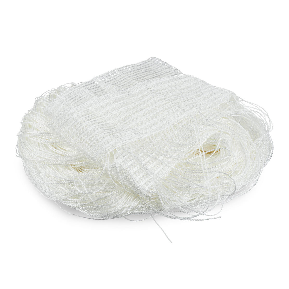 FADENVORHANG - Weiß, Textil (90/245/0.1cm) - Relaxdays