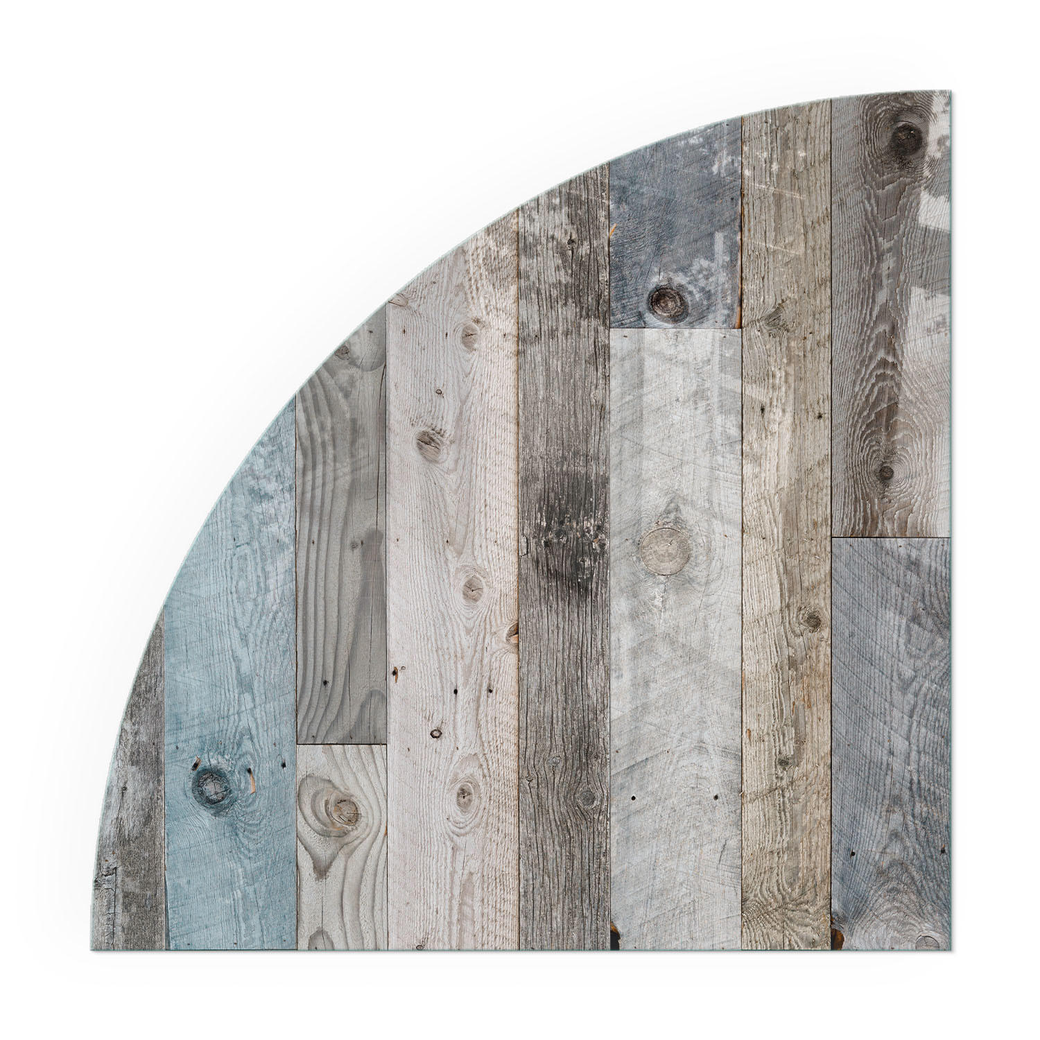 GLASPLATTE für Kamin 100x100 cm - Grau, Glas (100/100/0.4cm) - TULUP