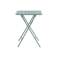 GARTENTISCH - 2 Personen - Metall - Mandelgrün - - Salbeigrün, Metall (60/60/73cm) - Vente-Unique