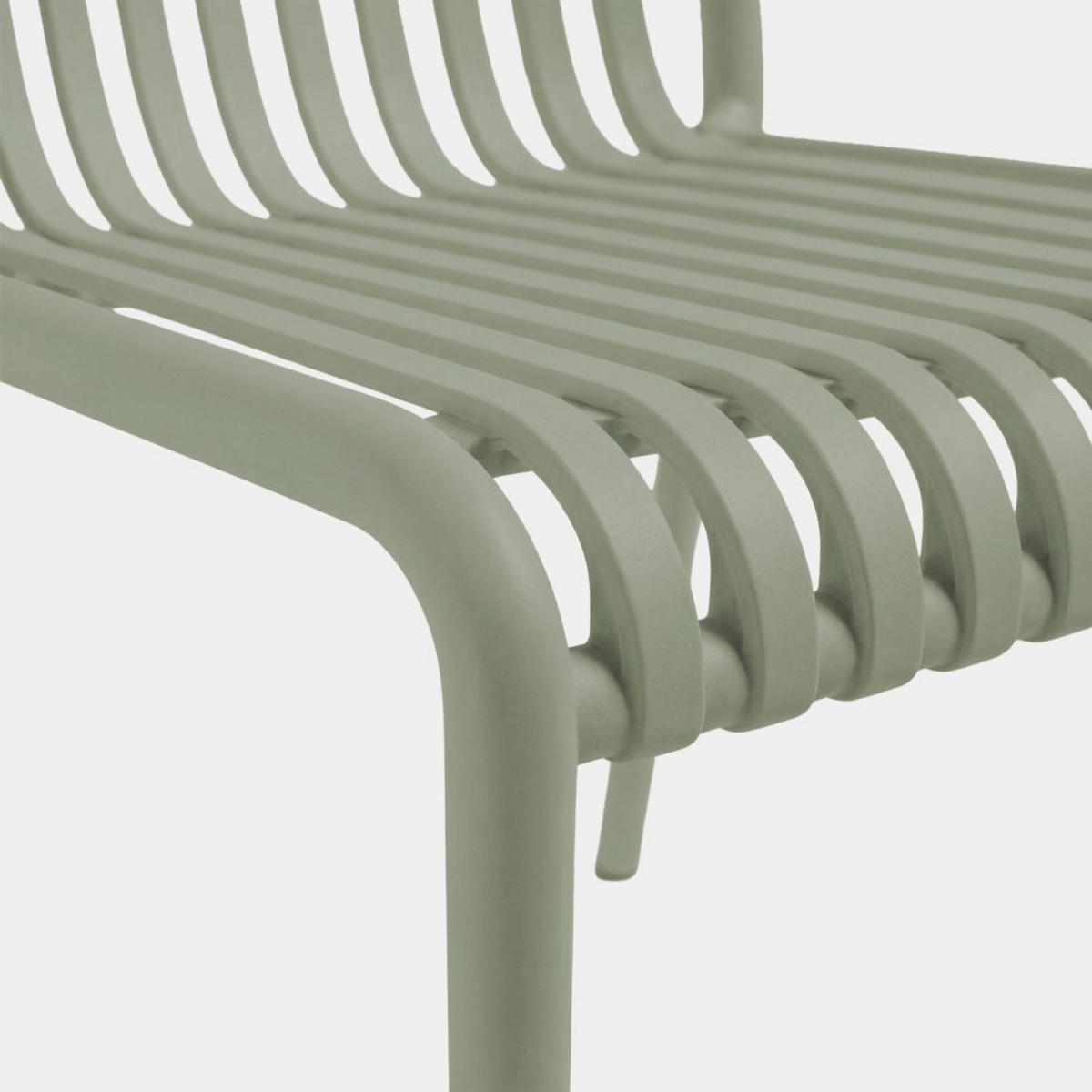 STUHL FÜR DRAUSSEN Ollie Grün 45 cm x 78 cm - Grün, Kunststoff (45/78/62cm) - Klast Home
