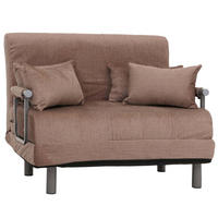 SCHLAFSESSEL Braun - Braun, Textil (105/80/190cm) - MCW