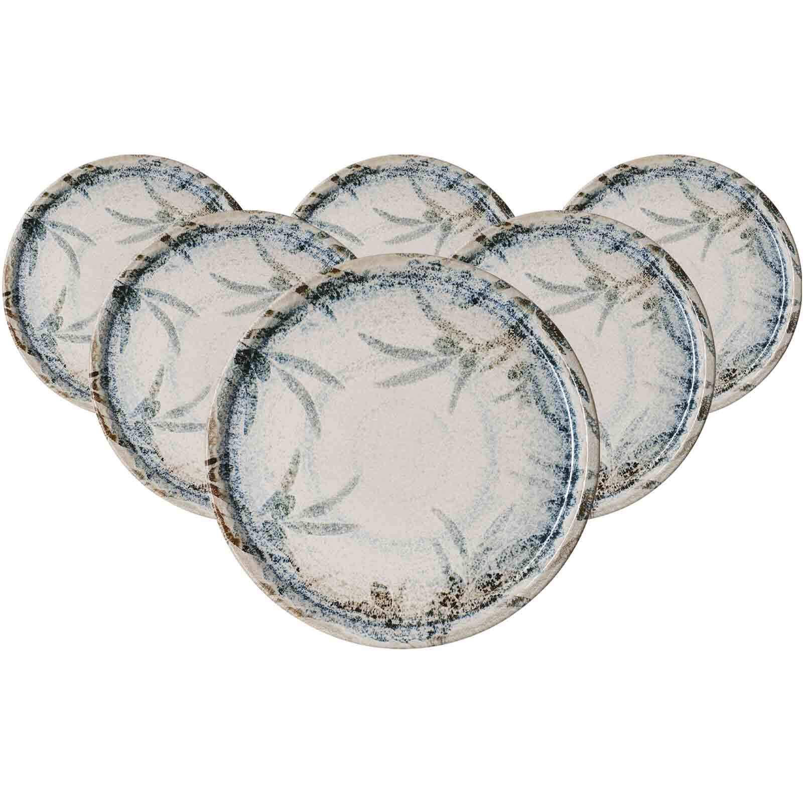 PIZZATELLER Todi blau ø 30 cm 6er Set - Blau, Keramik (30cm) - Ritzenhoff Breker
