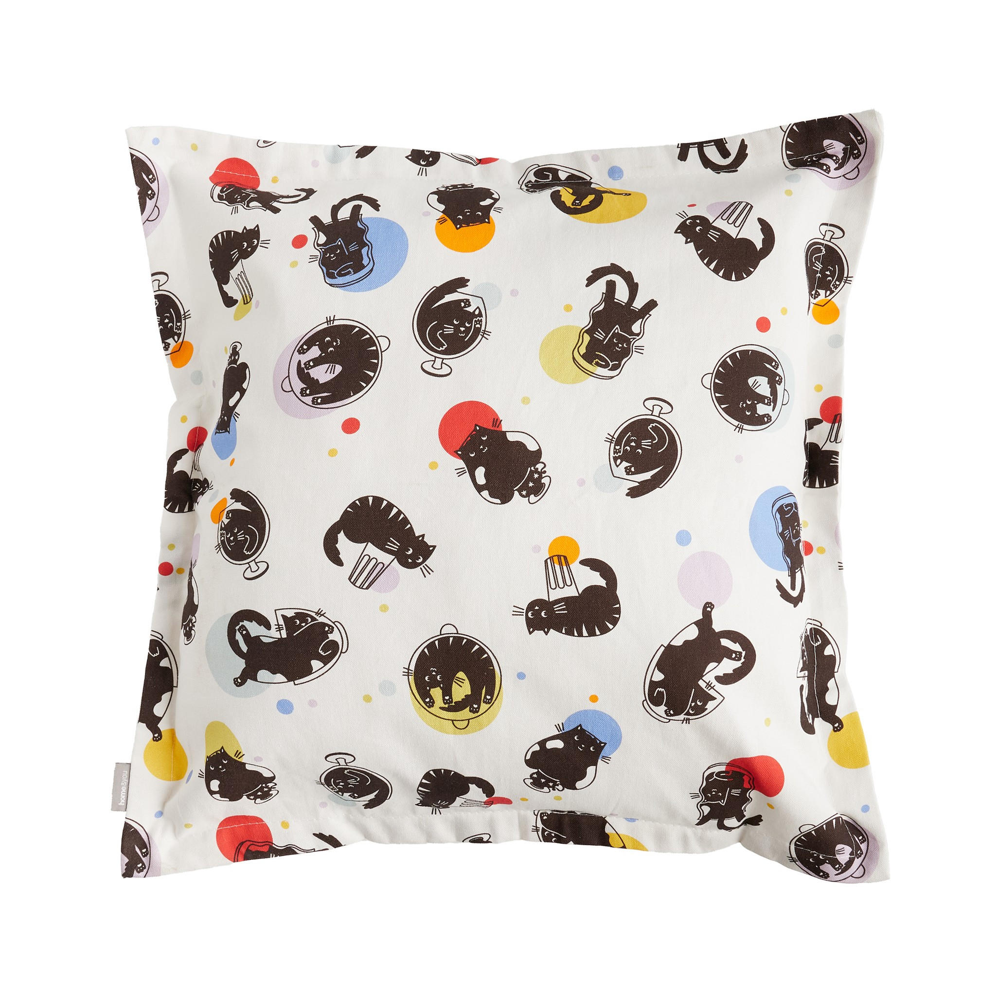 KISSENBEZUG Sirino - Weiß, Textil (45/45cm) - home&you