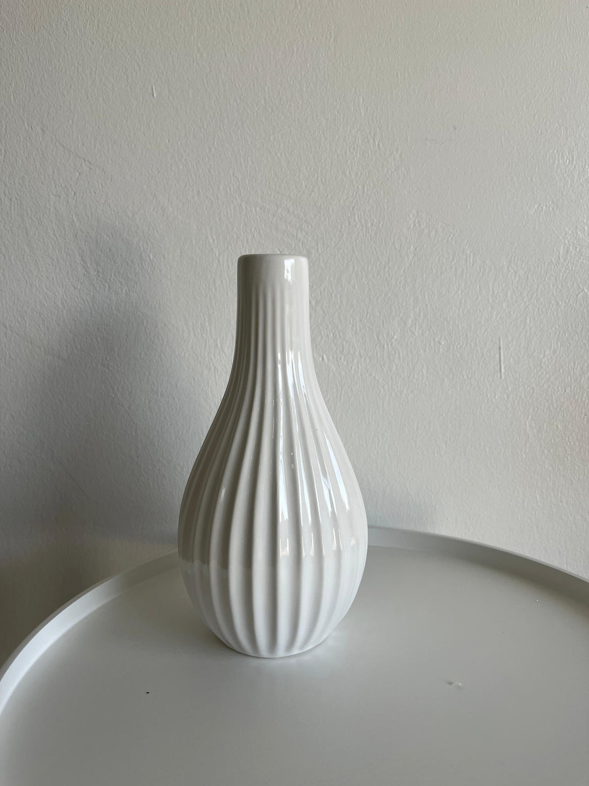 VASE Sanremo weiß 24 cm - Weiß, Keramik (24cm) - Ritzenhoff Breker
