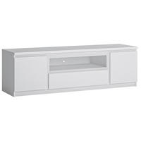 LOWBOARD Fortaleza-129 - Weiß, Holzwerkstoff (165/51/45cm) - Lomado