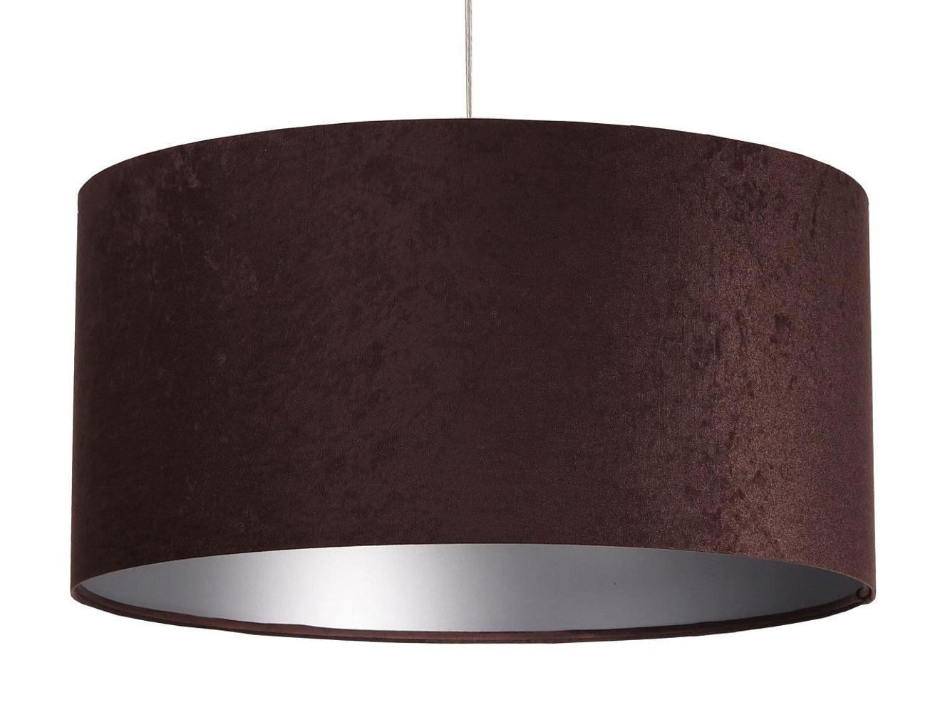 HÄNGELEUCHTE Silber 30/20 cm - Silberfarben/Braun, Kunststoff (30/0.45/20cm) - ONZENO