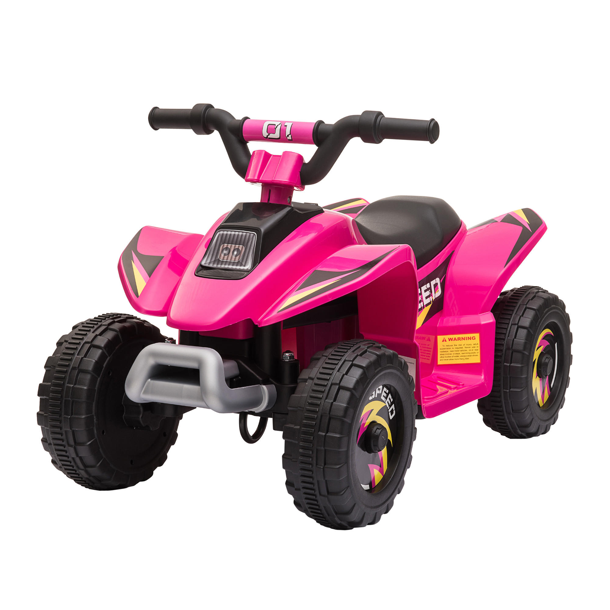 Homcom Kinder-Elektro-Quad Rosa 40x45.5x72 cm
