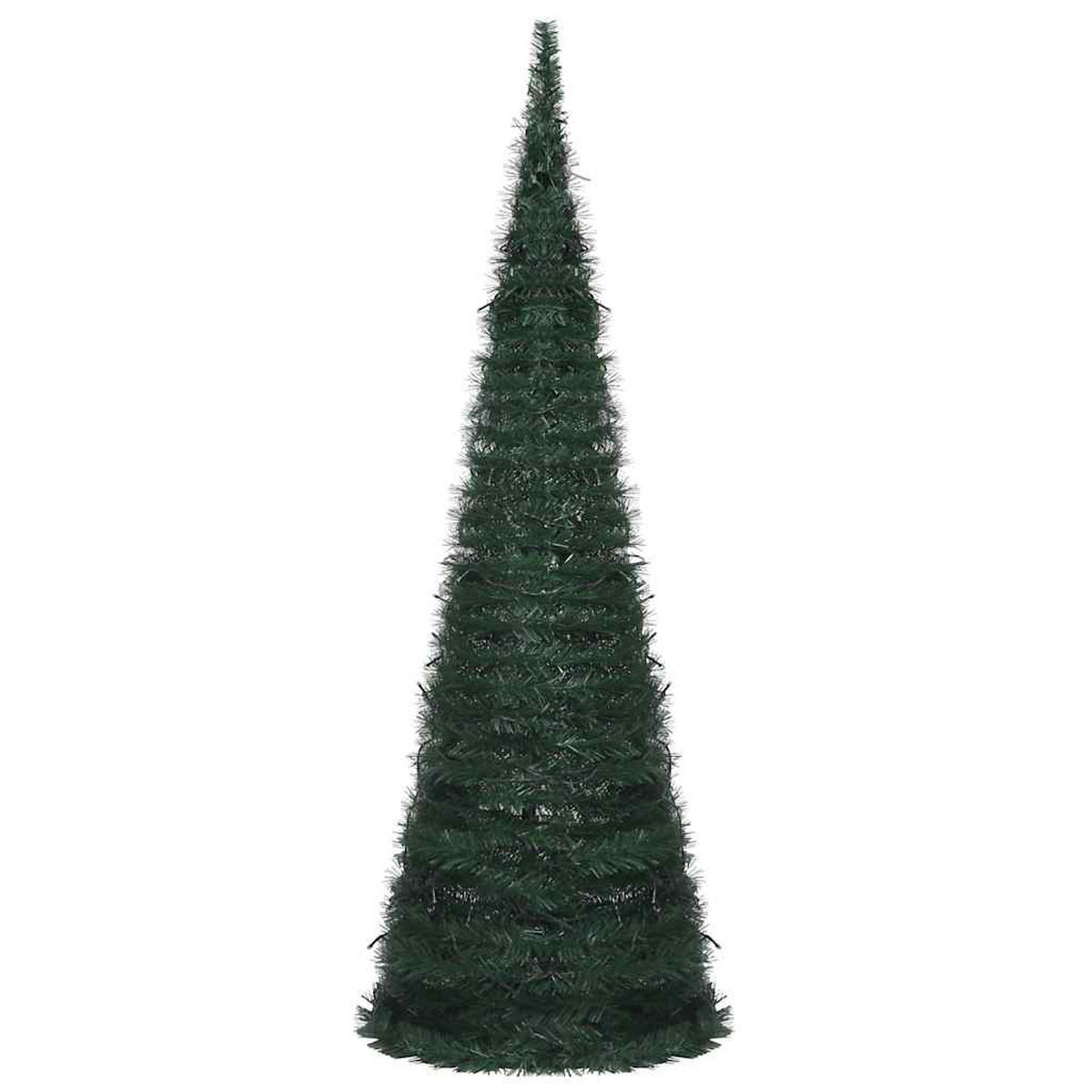 POP-UP-WEIHNACHTSBAUM Künstlicher Mit Beleuchtung Grün 180 Cm - Grün, Kunststoff (180cm) - vidaXL
