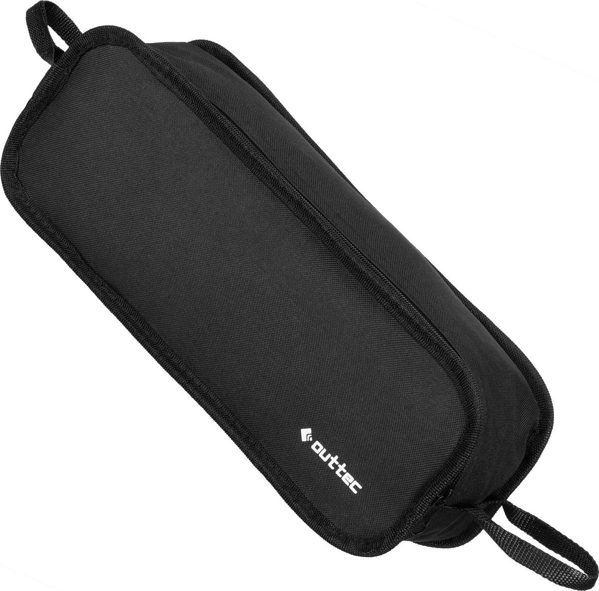 CAMPINGSTUHL bis 150 kg - Schwarz, Textil/Metall (55/60/28cm) - Outtec