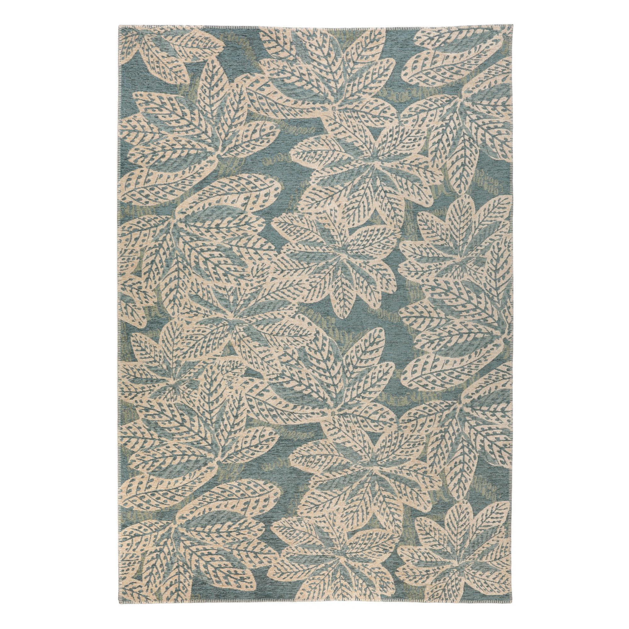 RECYCELTER OUTDOOR-TEPPICH Ariane stahlgrau 160 x 230 cm - Edelstahlfarben, Textil (160/230cm) - Vivaraise