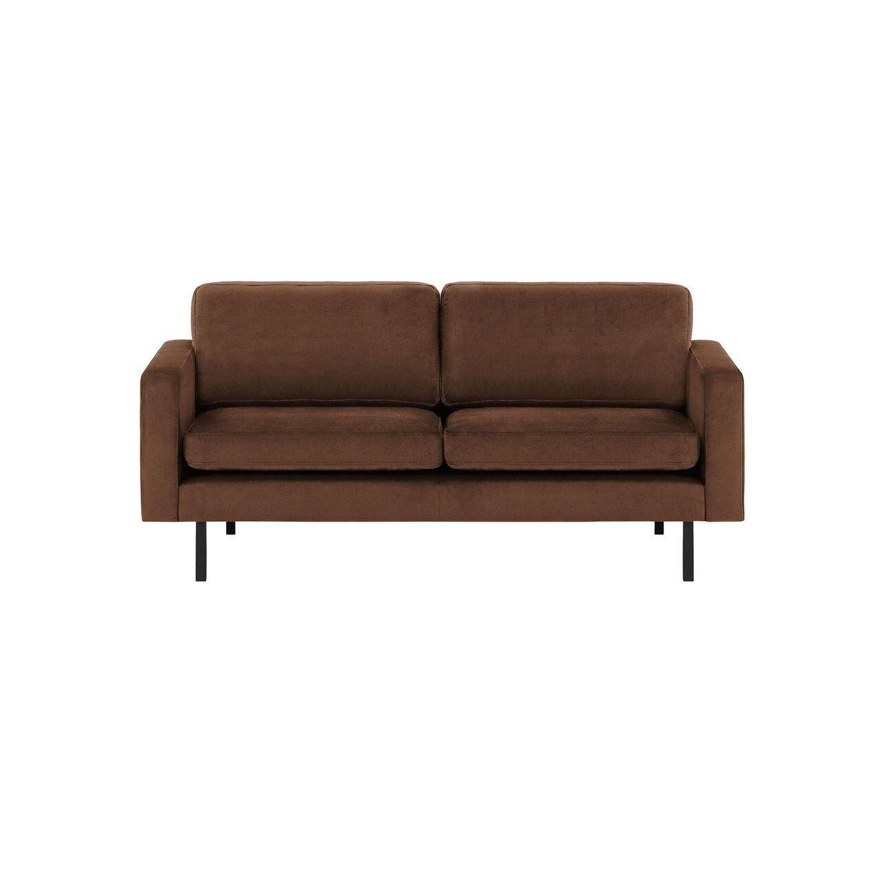 2,5-PERSONEN-SOFA Lioni-Kronos 6 - Braun, Holz/Textil (182/84/94cm)
