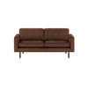 2,5-PERSONEN-SOFA Lioni-Kronos 6 - Braun, Holz/Textil (182/84/94cm)