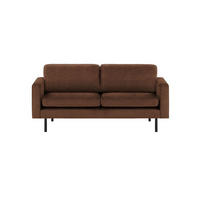 2,5-PERSONEN-SOFA Lioni-Kronos 6 - Braun, Holz/Textil (182/84/94cm)