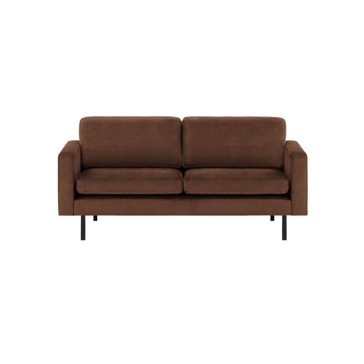 2,5-PERSONEN-SOFA Lioni-Kronos 6 - Braun, Holz/Textil (182/84/94cm)
