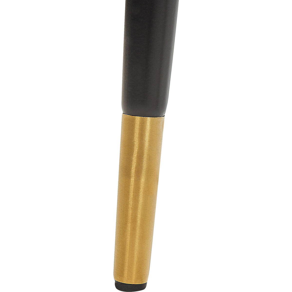 BARSTUHL 2er-Set Samtstoff Grün Falton - Grün, Textil/Metall (48/98/49cm) - Beliani