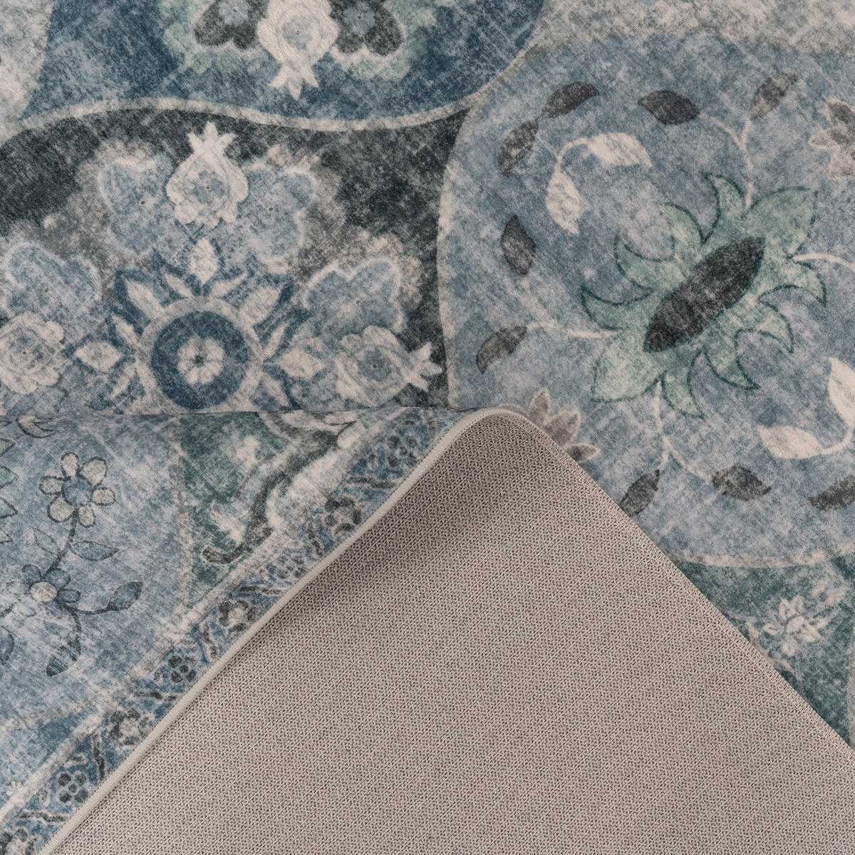 KURZFLORTEPPICH 80/150 cm Semer 421 - Türkis, Textil (80/150cm) - Paco Home