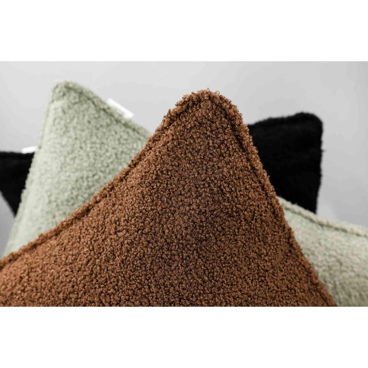 ZIERKISSENHÜLLE DEKOKISSENHÜLLE CUTE 2er Set - Braun, Textil (45/45cm) - Esprit