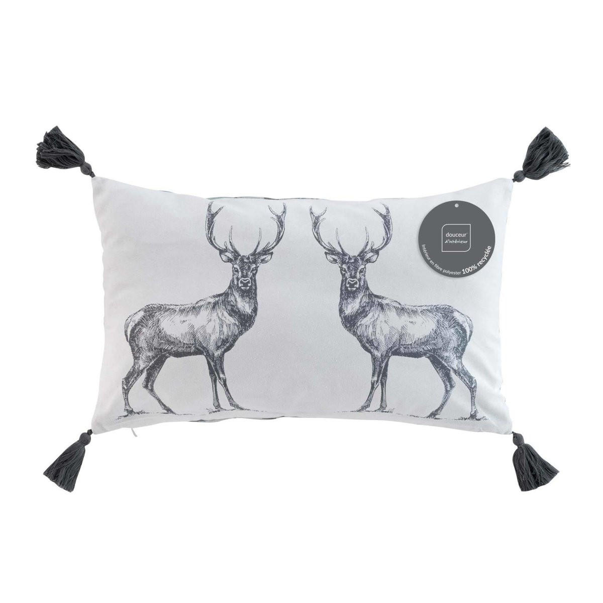 ZIERKISSEN 30/50 cm - Multicolor, Naturmaterialen (50/30cm) - Douceur d´intérieur