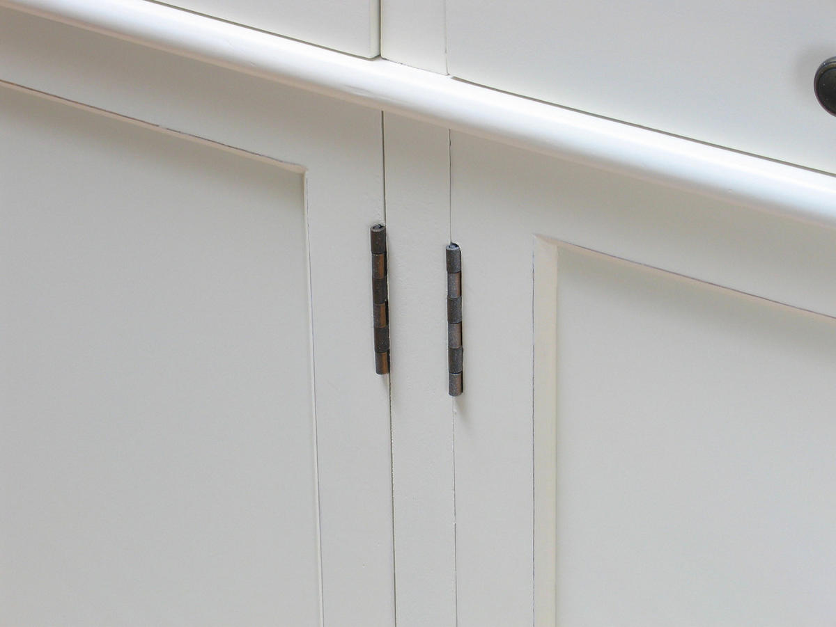 SIDEBOARD antik weiß - Weiß, Holzwerkstoff (186/86/45cm) - ebuy24