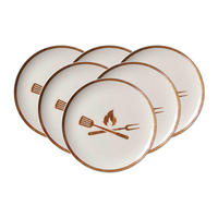 SPEISETELLER Rusty braun ø 26 cm 6er Set - Braun, Keramik (26cm) - Ritzenhoff Breker