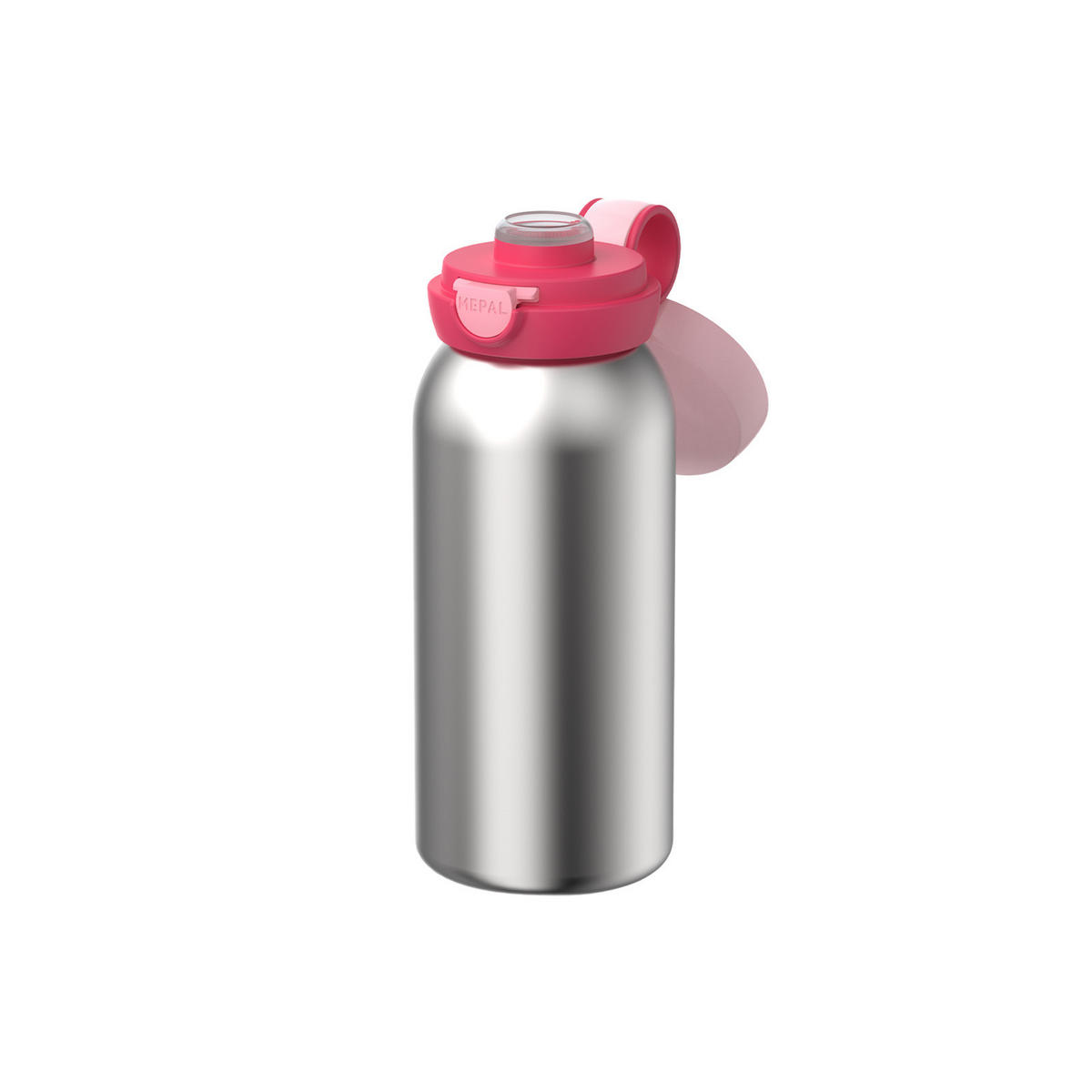 ISOLIERFLASCHE MIT KLAPPDECKEL Campus Cool Pink 500 ml - Rosa, Kunststoff/Metall (0.5L) - Mepal
