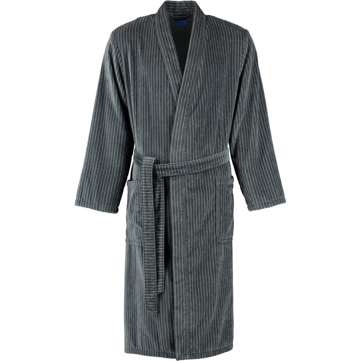 BADEMANTEL HERREN KIMONO 1630 GRAPHIT - 77 - Grau, Textil (Snull) - Joop!