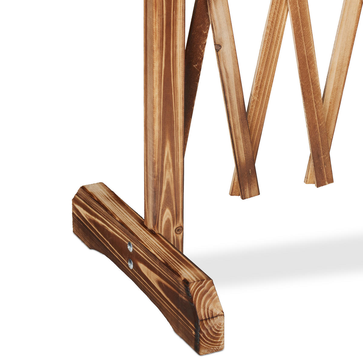 RANKGITTER - Hellbraun, Holz (275/90/28cm) - Relaxdays