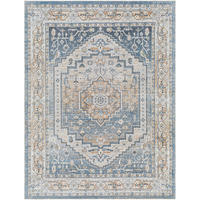 WASCHBARER TEPPICH Jennifer 200/275 cm Dunkelblau - Dunkelblau, Textil (200/275cm) - LIVABLISS
