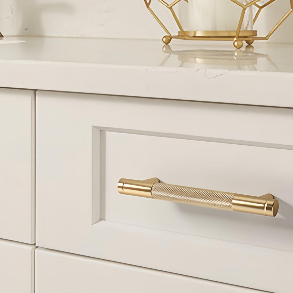 MÖBELGRIFF Gold 1er-Set 96 mm - Goldfarben, Metall (1.2/3.4/12.6cm)