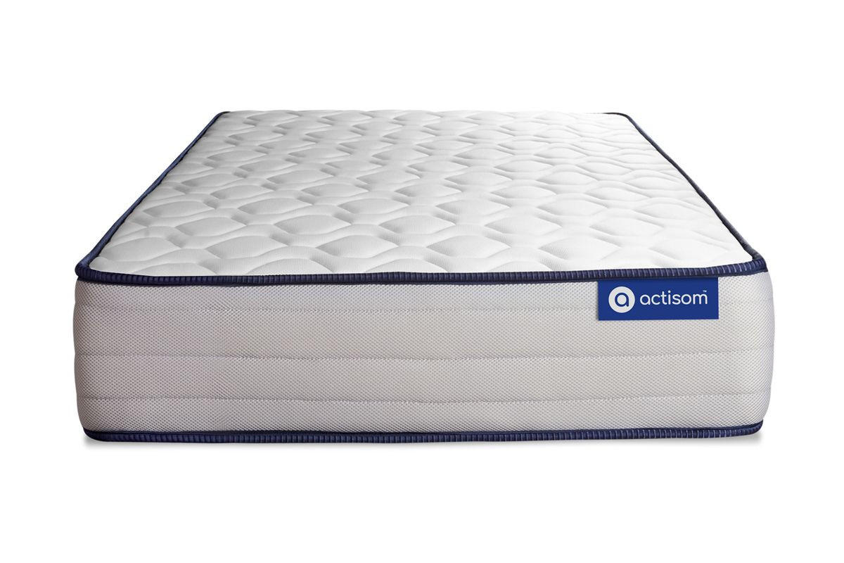 MATRATZE Actimemo form Memory-Schaum 120 x 200 cm h3 - Weiß, Textil (120/200cm) - ACTISOM