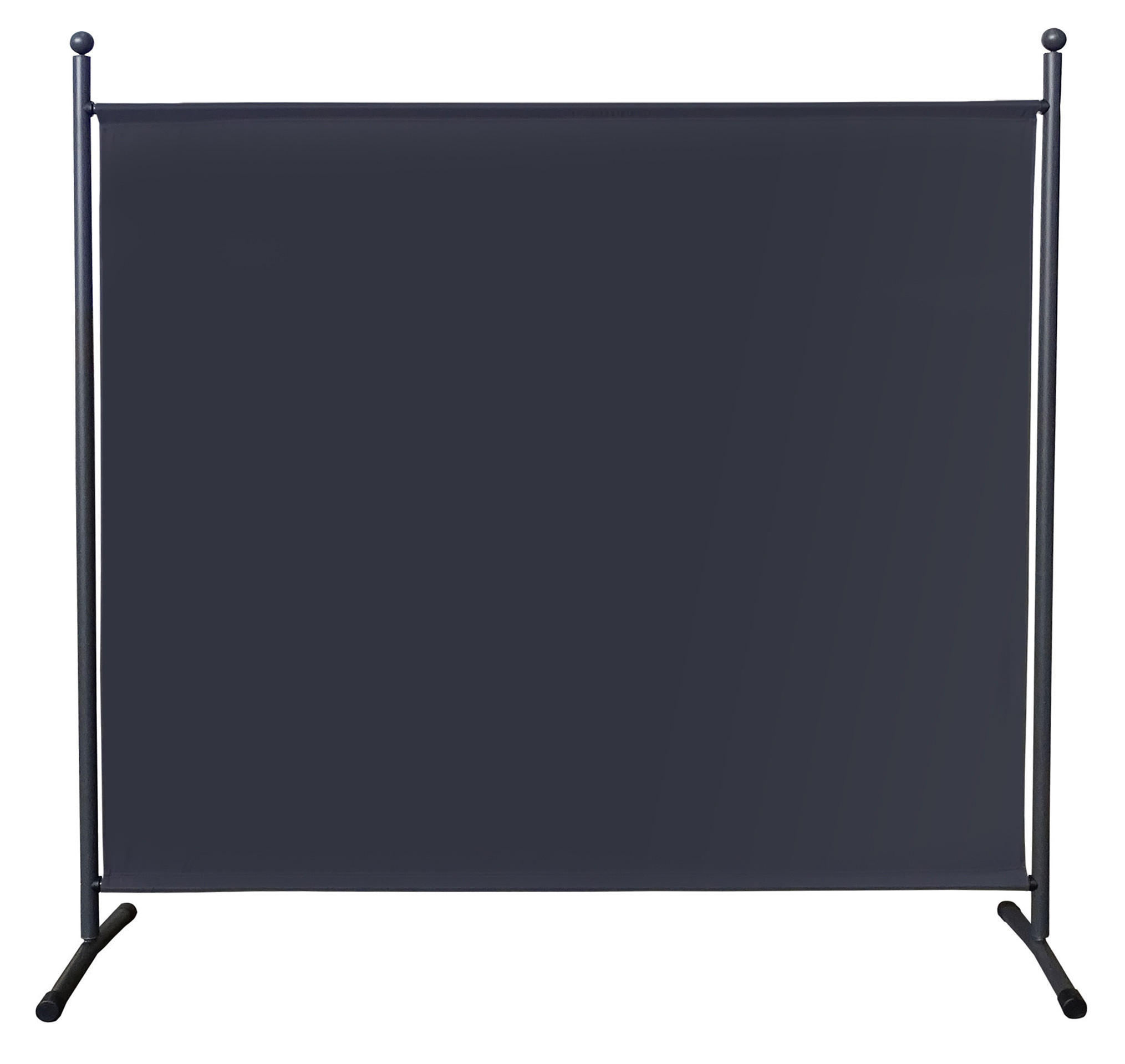 Quick Star Paravent Grau 178x180 cm
