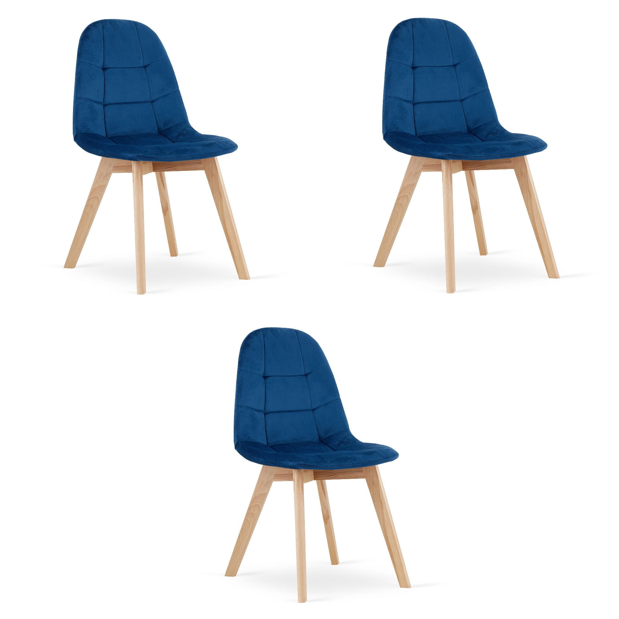 XXXLutz Stuhl Blau 44.5x50x54 cm