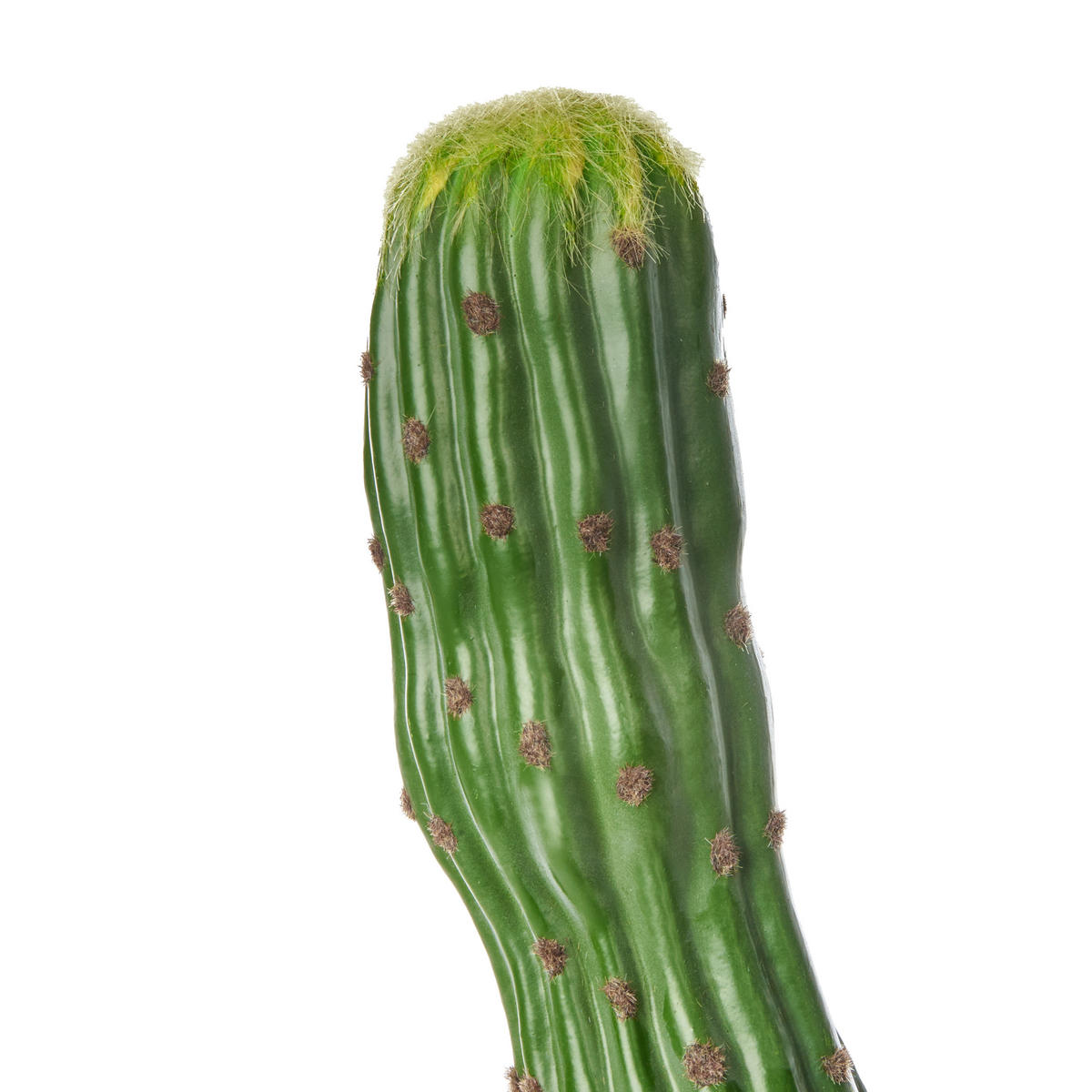 KUNSTPFLANZE im Blumentopf 115 cm Grün Marocco Cereus - Grün, Kunststoff (115cm) - Beliani