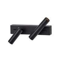 WANDLEUCHTE Elenka, Schwarz, 23cm - Schwarz, Metall (4/4/23cm) - KOSILUM