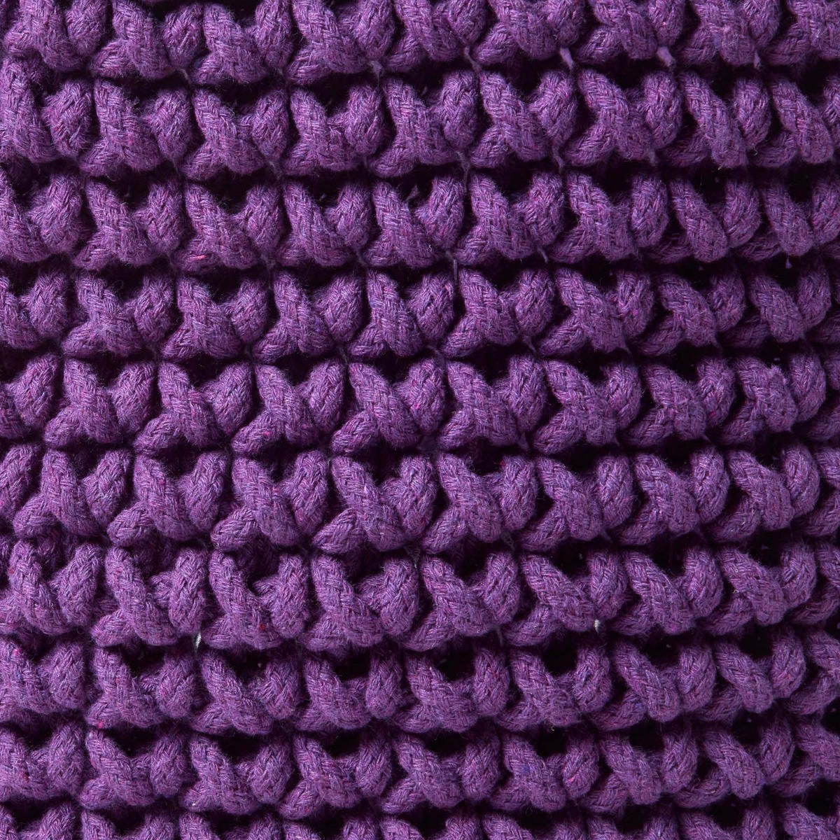 AUFBEWAHRUNGSKORB Baumwolle 37/21 cm - Lila, Textil (37/37/21cm) - Homescapes